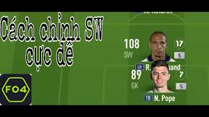 Người hâm mộ đánh giá. Cach Chá»‰nh Vá»‹ Tri Sw Cá»±c Dá»… Trong Fifa Online 4 Mobile Fow Town Ä'áº¡i Chiáº¿n Háº¡m