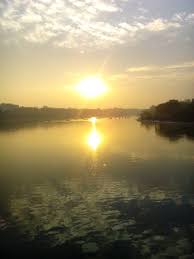 غروب زاینده رود اصفهان celestial sunset outdoor