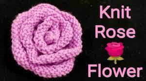 Knitting lovers, we have something special for you! à¤…à¤¬ à¤¬ à¤¨ à¤ˆ à¤¸ à¤¬à¤¨ à¤ à¤— à¤² à¤¬ Knit Rose Flower Easy Way Youtube