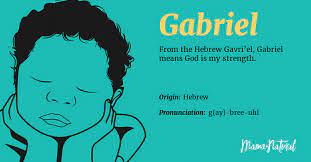 Your empathy for others could incline you towards a service in some capacity such as the medical field, social work, teaching, or nursing. Gabriel Name Meaning Origin Popularity Boy Names Like Gabriel Mama Natural