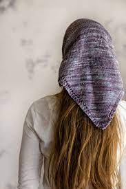 A kerchief (from the old french couvrechief, cover head), also known as a bandana or bandanna, is a triangular or square piece of cloth tied around the head, face or neck for protective or decorative purposes. Cheerful Bandana Kerchief Knitting Pattern Brome Fields Scarf Knitting Patterns Knitting Designer Knitting Patterns