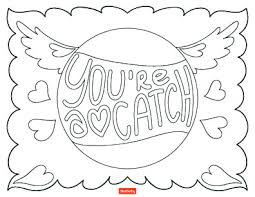 Valentine's day coloring bookmarks from kleinworth & co : 15 Valentine S Day Coloring Pages For Kids Shutterfly