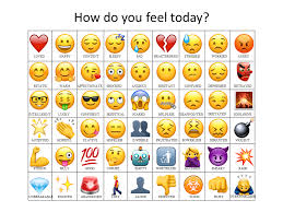 Attempted To Make An Updated Emoji How Do You Feel Chart