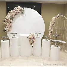 Un arco para boda marca el sitio de una boda, proveyendo un marco de atención, especialmente si tu boda será en un gran espacio abierto. Compre Gran Evento Circulos De Hierro Para Bodas Cumpleanos Baby Shower Grandes Arcos Telones De Fondo Decoracion Estante Redondo Para Dar La Bienvenida A Las Flores Del Globo Del Escenario A 427 23
