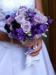 Buy purple wedding bouquets and get the best deals at the lowest prices on ebay! Lovely Lavender Purple Wedding Bouquet In Whitesboro Ny Kowalski Flowers Inc