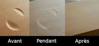 Reparer Un Enfoncement Sur Le Bois Astuces Astuce Menage