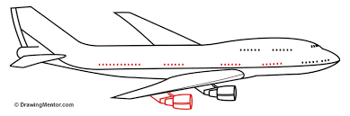 The individual steps are quite easy. How To Draw A Plane Tutorial