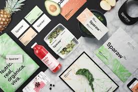 Sparaw Identity Designed Organic Recipes Benefits Of Organic Food Vegan Food Brands
