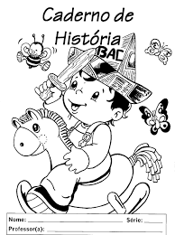 Capa De Caderno De Historia E Geografia Modelo Capa Caderno Escolar Historia 4 Capa De Caderno Caderno Caderno Para Colorir