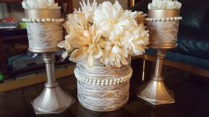 This easter themed centerpiece/candle holder can also be used as a wreath. Upcycled Candle Holders Centerpiece Dollar Tree Diy Youtube