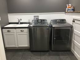 laundry room! menards stock sink base