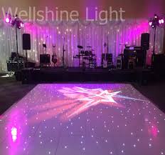 How to make creative dj dance floor with flex work for corporate and wedding party. Free Shipping 12 12ft Wedding Disco Dj Floor Dancing Starlit Dance Floor Led Panel Stage Lighting Effect Aliexpress
