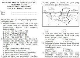 Soal Pts Ips Kelas 7 Semester Ganjil Didno76 Com