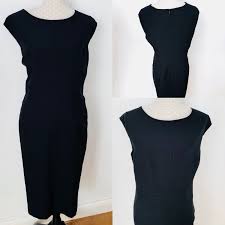 Black And Smart Dress 16 99 Ladies F F Tunic Work Smart Dress Size 20 Black Office Polyester Fully Lined Ladies Office Polyeste Smart Dress Black Office Dresses