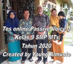 Aug 05, 2021 · contoh soal passive voice smp kelas 9. Tes Online Passive Voice 1 Kelas 9 Bahasa Inggris Smp Mts