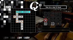 If you see a magazine on the table with a colorful cover, that means there's a. Persona 5 Royal Crossword Answers All Crossword Puzzles Solved Push Square