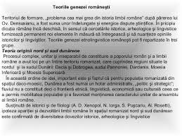Latinitate si dacism baza oricărei literaturi naţionale este viaţa spirituală a poporului, iar organul ei de exprimare este limba lui. Studiu De Caz Latinitate Si Dacism