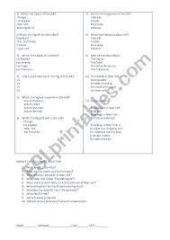 These washington dc history facts cover a wide range of topics. Usa Trivia Quiz Esl Worksheet By Carmeladima