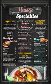 Hawgs Deli Menu In Saint Leonard Quebec Canada