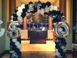 Black And White Balloons Arch Pin By Celebrate It Balloons Gifts On Balloon Arches 50th Birthday Balloons 40th Birthday Balloons Balloon Arch