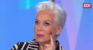 Denise Welch in defiant...