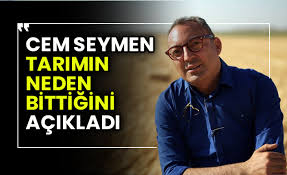 23 kasım 2012 pazarları hiç sevmem: Cem Seymen Tarimin Neden Bittigini Acikladi