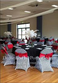 Black And White Striped Chair Covers Red Satin Sashes Black And White Striped Lycra Chair Covers Black Table Cloths Feathered Table Centres All For Hire Austr Red Satin Sash Black Table Design
