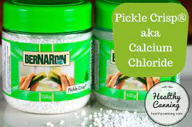 This process saves precious time and energy. Calcium Chloride Aka Pickle Crisp Healthy Canning