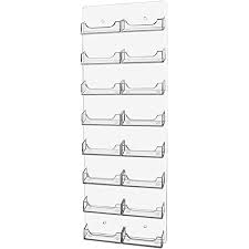 The top countries of suppliers are india. Amazon Com Marketing Holders Multi Pocket Wall Mount Business Card Holder Rack Acrylic Clear 16 Pocket Gift Card Organizing Board Office Products