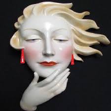 ERWIN PEARL 80er Jahre Bruch Goldfarbene Swirl Ohrclips