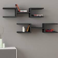 Space saving storage that ensures that your floor, tables and surfaces our contemporary and traditional floating shelves, wall mounted shelves and wall shelving units will sit flush against the walls of your bedroom. Colomo Beautiful Modern Wall Shelves Wall Mounted Shelves Decorative Contemporary Modern Floating Wall Shelves Floating Wood Shelves Bedroom Or Living Room Set Of 2 Black Amazon In Furniture