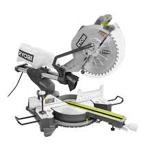 Some projects might only require a 10 inch miter, while another could call for a 12 inch blade. 12 In Sliding Compound Miter Saw With Laser Ryobi Tools