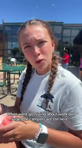 Gossiping at Summer Camp: A Hilarious Moment