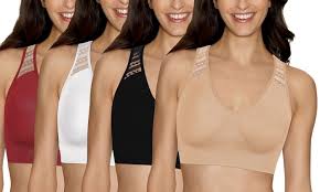 Up To 45 Off On Hanes Comfort Wireless Bra 4pk Groupon