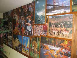 Assembled and framed jigsaw puzzle. 10 Jigsaw Puzzle Walls Ideas Wall Murals Puzzles Wall