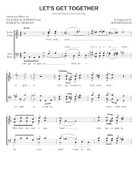 Maybe you would like to learn more about one of these? Let S Get Together The Parent Trap Barbershop Sheet Music For Tenor Bass Choral Download And Print In Pdf Or Midi Free Sheet Music Musescore Com