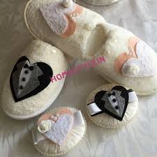 Gelin Damat Terlik Sabun Bohca Wedding Slippers Fashion