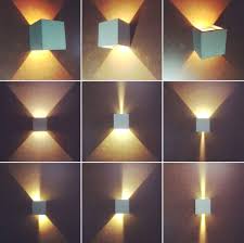 Besigns Beton Design Led Wandleuchte 6w Verstellbar Oben Unten Innen Aussen Ip65 Besignsbetondesigns Besigns Bet Wandleuchte Garage Beleuchtung Lampen Aussen