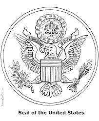 Patriotic Symbols Seal Of The United States 003 Patriotic Symbols American Symbols United States Symbols