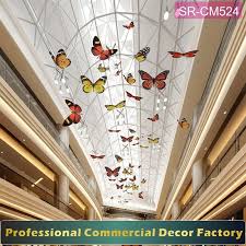 60cm 80cm 100cm 120cm Shopping Mall Giant Artificial Hanging Large Butterfly Decoration Giant Butterfly Decorations Diy Butterfly Decorations Butterfly Crafts