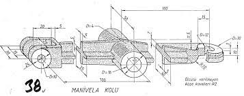 manivela kolu solidworks 2020 makine muhendisligi urunler