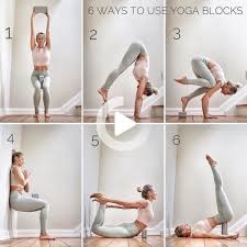 Alo Yoga Goals On Instagram Ania 75 Shares 6 Ways To Use Yoga Blocks In Her Aloyoga 1 Chair Yoga Block Alo Yoga Yoga Poses For Back