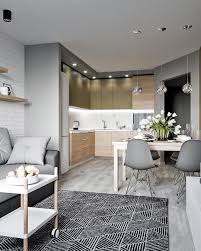 Monokrom Szinvilag Small Apartment Interior Luxury Apartments Interior Apartment Interior