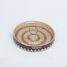 Check spelling or type a new query. Sustainable Round Dark Brown Decorative Trays Made Of Bamboo From Only 5 32
