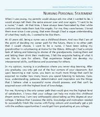 Nursing Personal Statement Sample Personal Statement Personal Statement Examples Admissions Essay