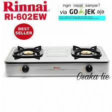 Review kompor dua tungku rinnai 200 ribuan #komporduatungku #komporrinnai #kompor hai semua review saya kali. Dijual Promo Kompor Rinnai Ri 602ew Putih 2 Tungku Murah Shopee Indonesia
