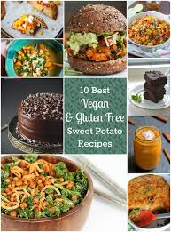 Gluten free desserts recipes for every sort of treat you can imagine, including cookies, brownies, cake, cupcakes, cheesecake and everything in between. 10 Best Gluten Free Vegan Sweet Potato Recipes Vegan Family Recipes