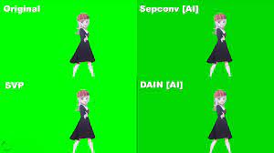 Frame interpolation software `` Dain-App '' that moves animation and movies  slimy using AI - GIGAZINE