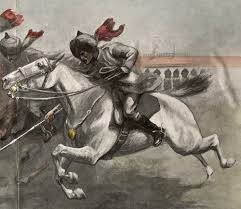 15th Bengal Lancers tent pegging ...
