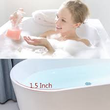 This is because the sink basin is dropped right into the. 55 X 28 Freestanding Soaking Bathtub Soaking Bathtubs Free Standing Bath Tub Bathtub
